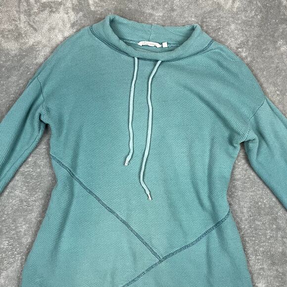 Lot of 2 Soft Surroundings Danika Tunic Top Sweater Hooded Women's Petite Large - Picture 10 of 15